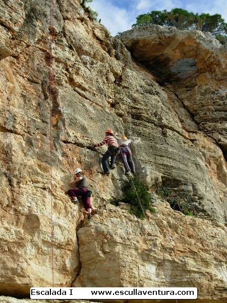 Initiation climbing course