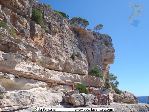 Climbing area: Cala Santany