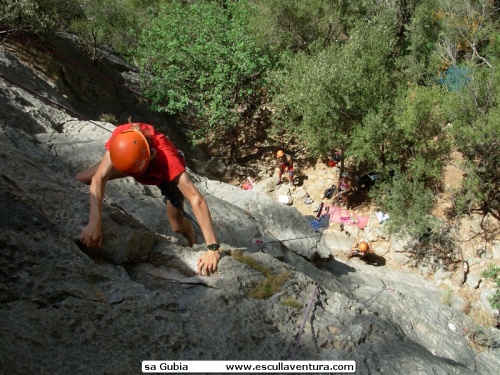 Kletterzone: sa Gubia