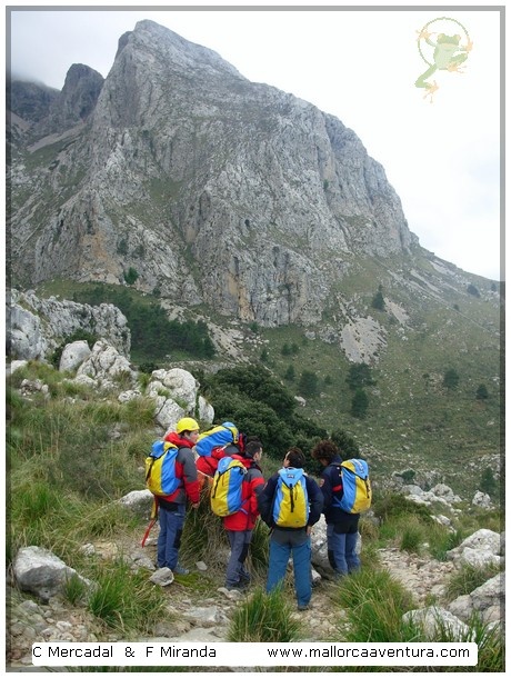 Descenso de barrancos nocturno - Salida de la categora Barranquismo